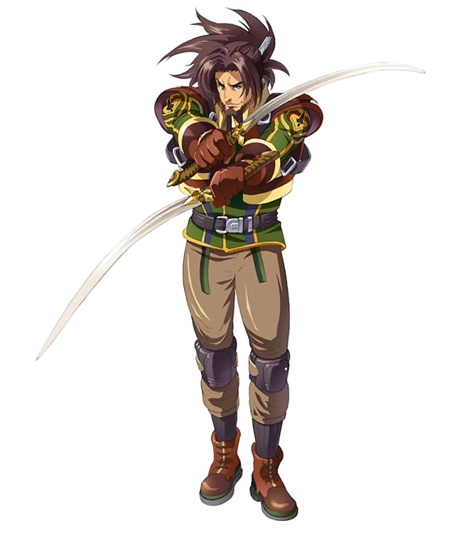 Hugo Hewitt Art from Wild Arms 4