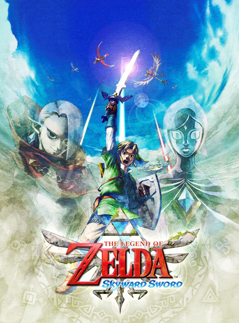 JP Box Art from The Legend of Zelda: Skyward Sword