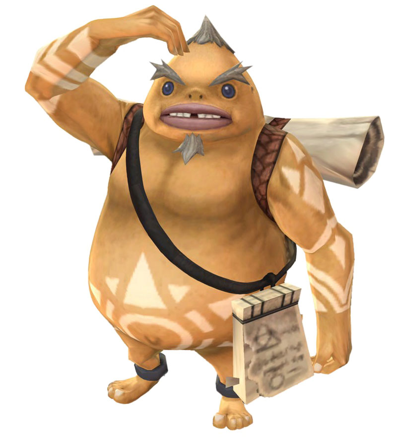 Goron Art from The Legend of Zelda: Skyward Sword