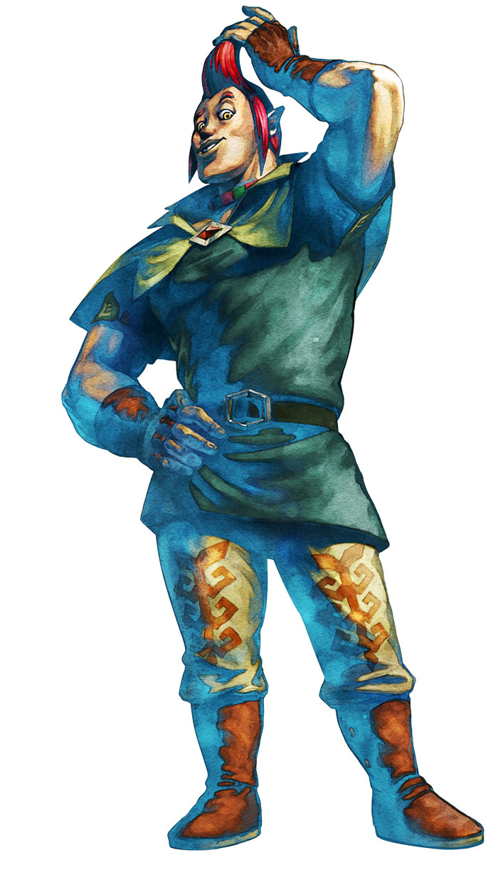 Groose Art from The Legend of Zelda: Skyward Sword
