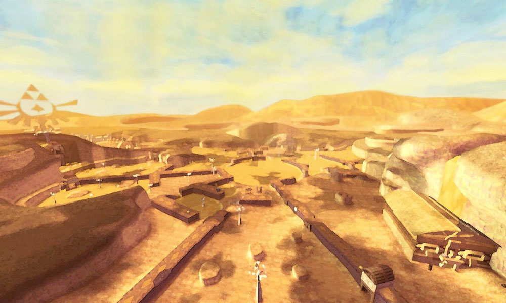 Lanayru Desert Art from The Legend of Zelda: Skyward Sword