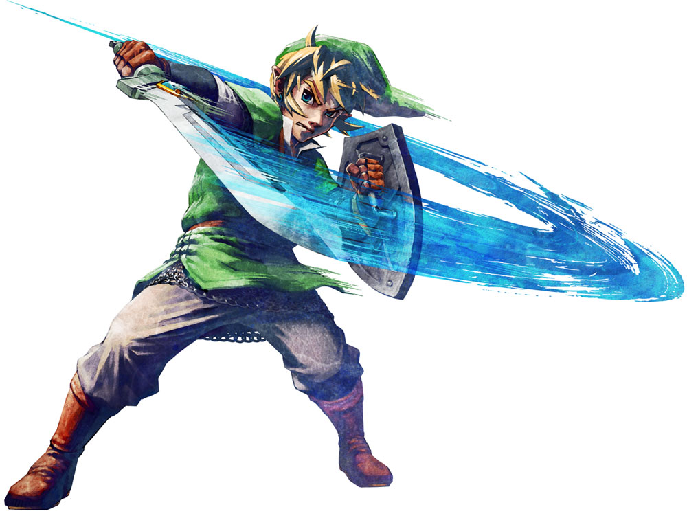 Link Art from The Legend of Zelda: Skyward Sword