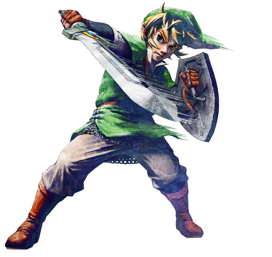 Link Art from The Legend of Zelda: Skyward Sword