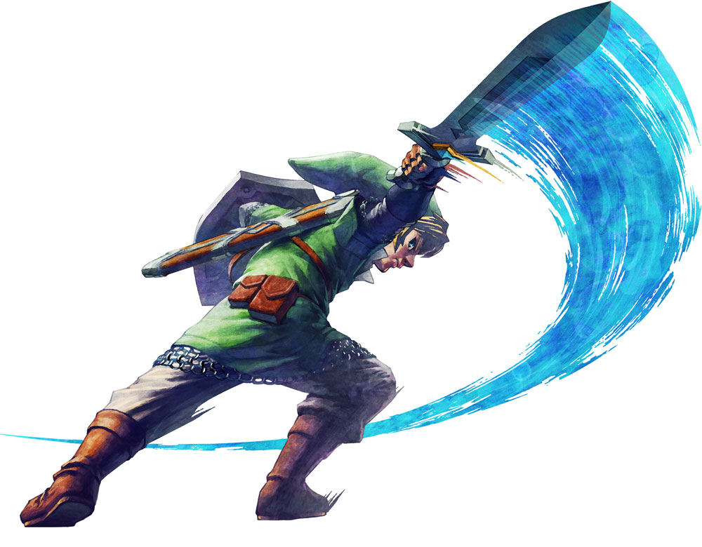 Link Art from The Legend of Zelda: Skyward Sword