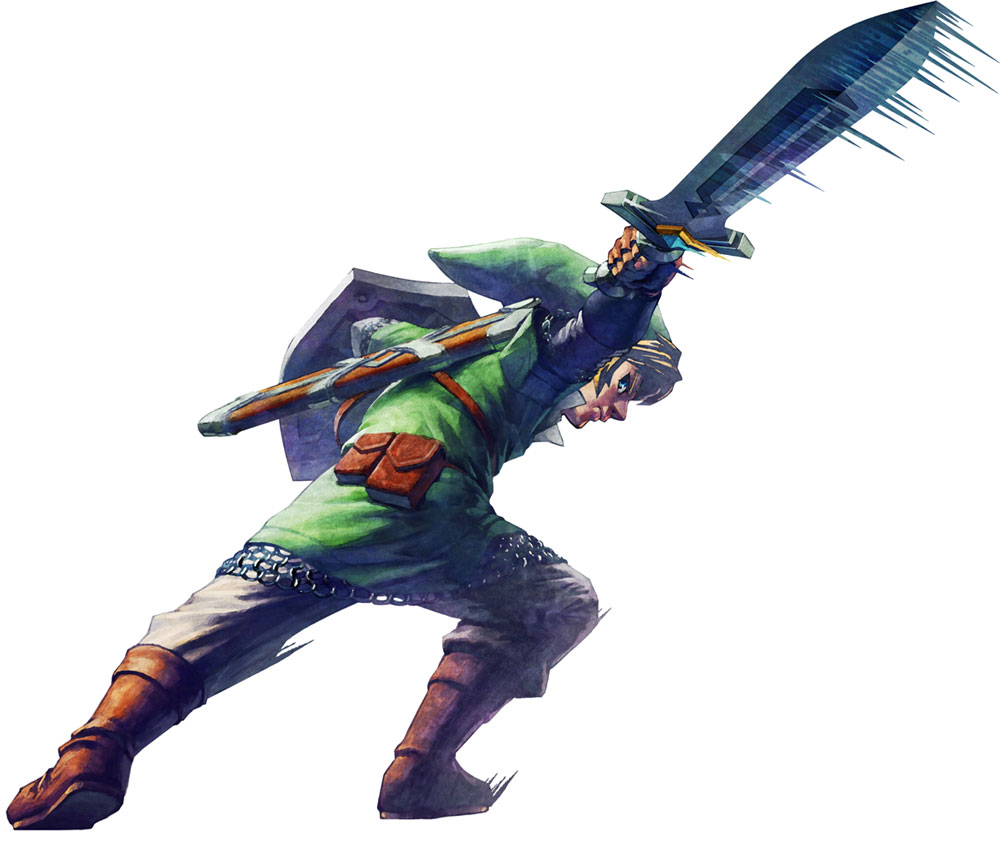 Link Art from The Legend of Zelda: Skyward Sword