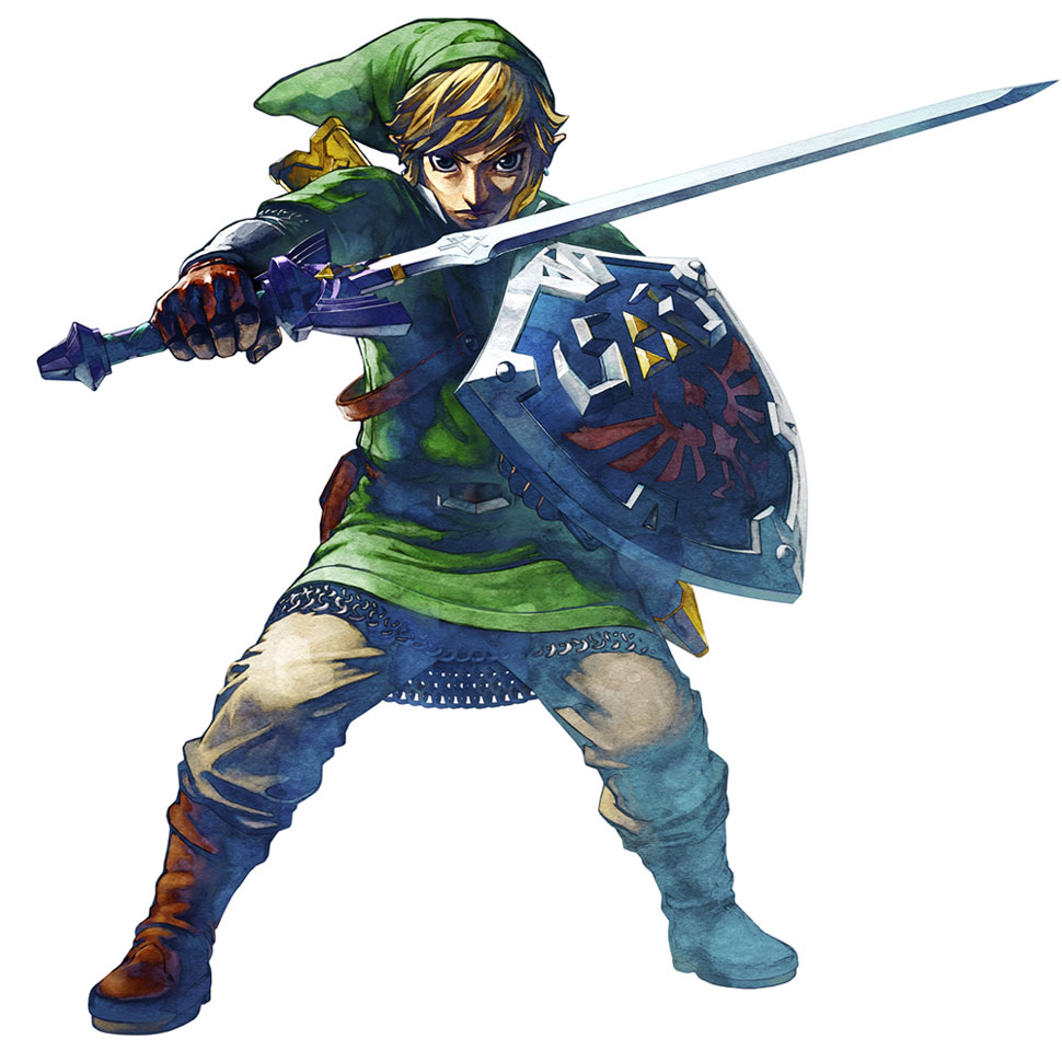 Link Art from The Legend of Zelda: Skyward Sword