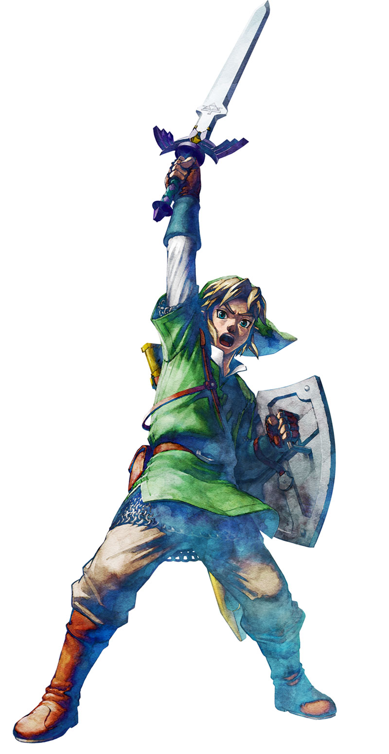 Link Art from The Legend of Zelda: Skyward Sword
