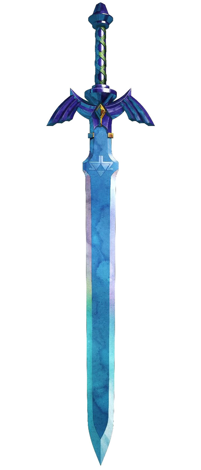 Master Sword Art from The Legend of Zelda: Skyward Sword