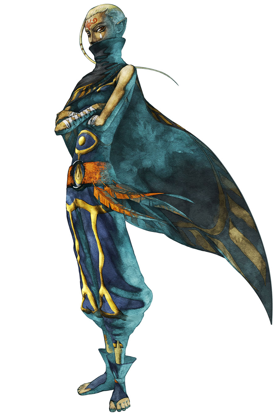 Mysterious Sheikah Art from The Legend of Zelda: Skyward Sword