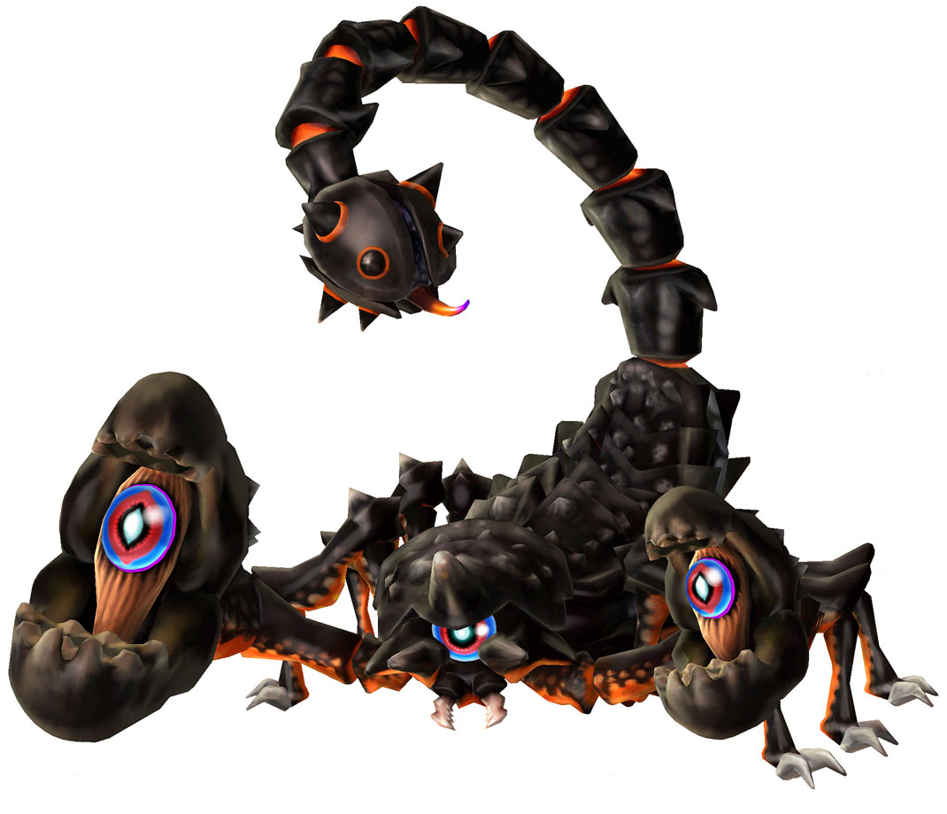 Scorpion Boss Art from The Legend of Zelda: Skyward Sword