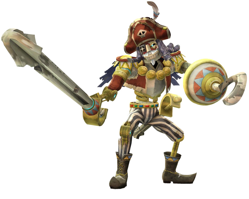 Stalfos Pirate Art from The Legend of Zelda: Skyward Sword