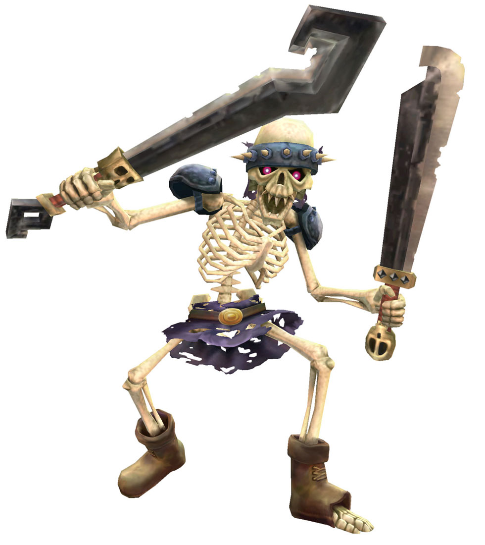 Stalfos Art from The Legend of Zelda: Skyward Sword