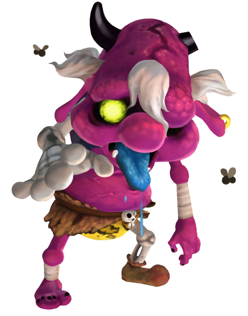 Cursed Bokoblin Art from The Legend of Zelda: Skyward Sword