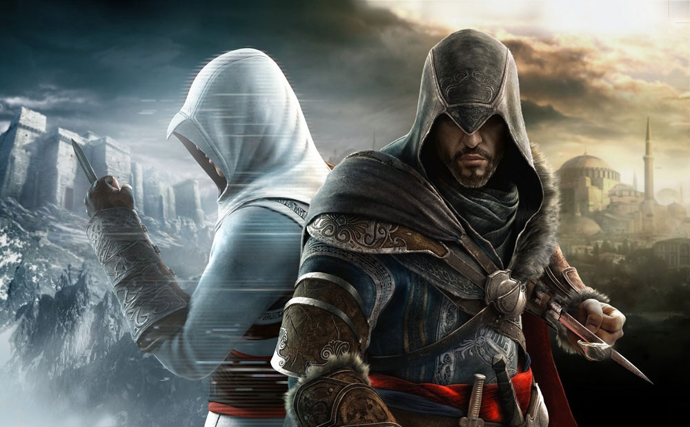 Altair & Ezio Art from Assassin's Creed: Revelations