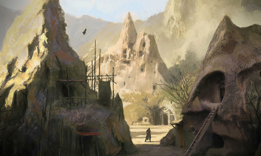 Arrival at Cappadocia Art from Assassin's Creed: Revelations