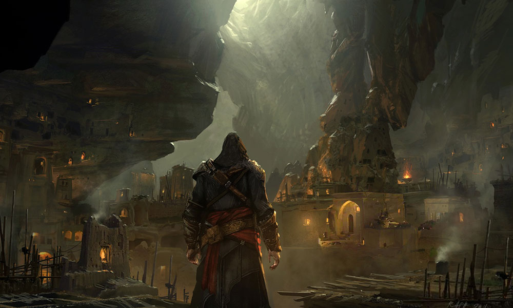 Cappadocia Underground Art from Assassin's Creed: Revelations