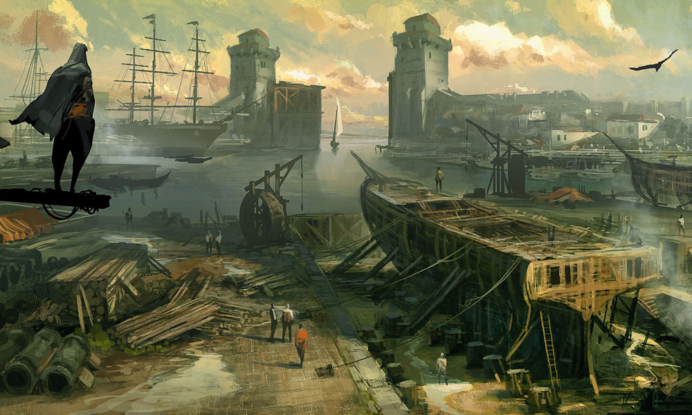 Constantinople Beyazid District Art from Assassin's Creed: Revelations