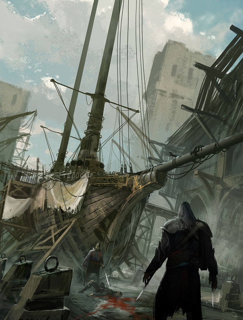 Constantinople Beyazid District Art from Assassin's Creed: Revelations