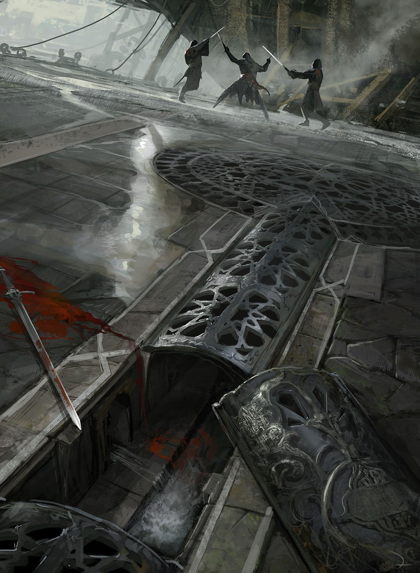 Constantinople Beyazid District Art from Assassin's Creed: Revelations