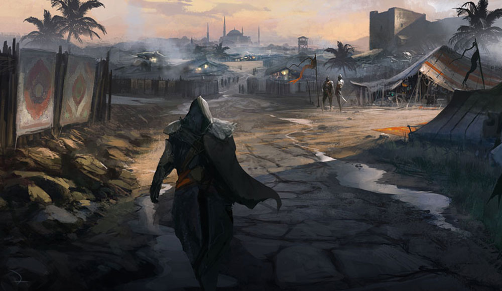 Constantinople Road Art from Assassin's Creed: Revelations