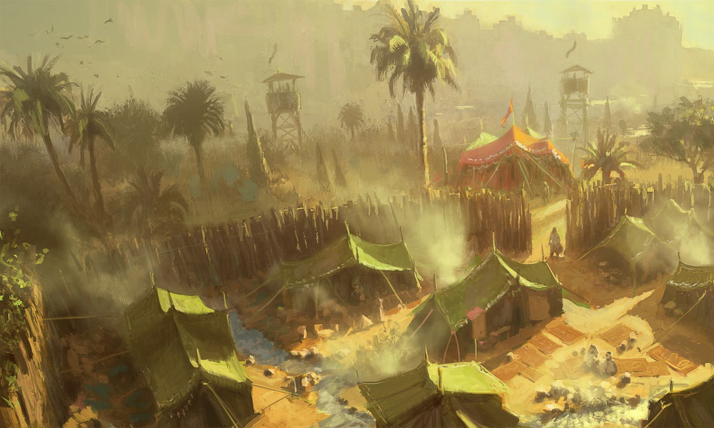 Encampment Art from Assassin's Creed: Revelations