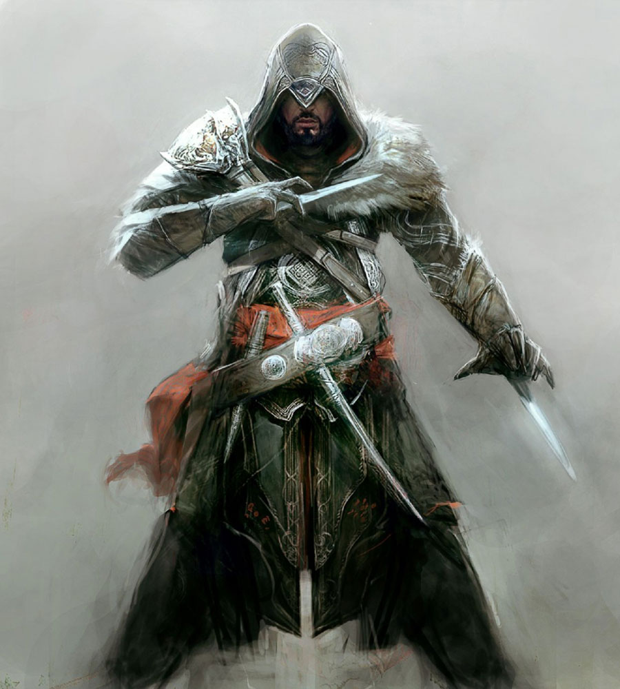 Ezio Concept Art from Assassin's Creed: Revelations