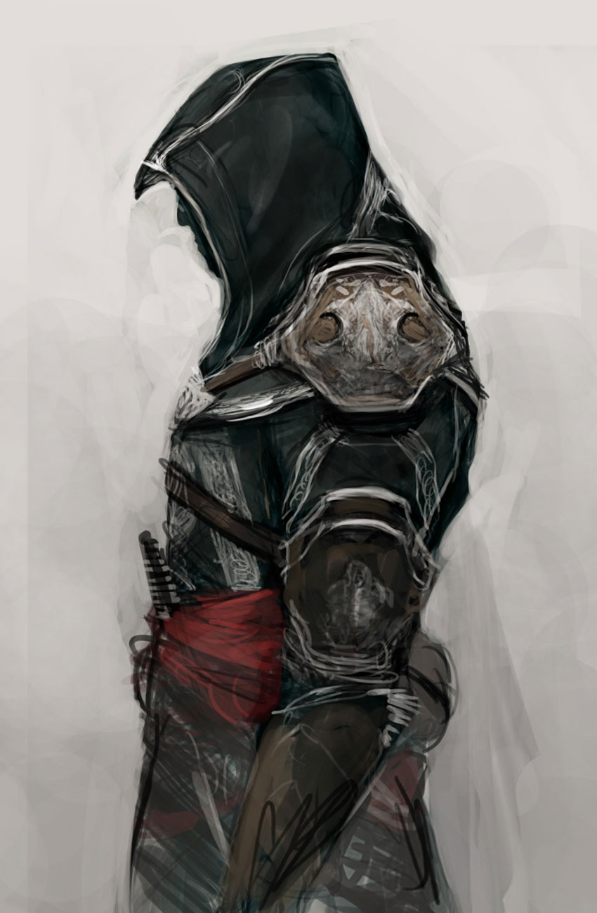 Ezio Concept Art from Assassin's Creed: Revelations