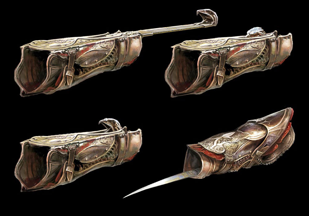 Hookblade Art from Assassin's Creed: Revelations