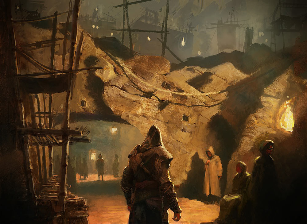Inside Cappadocia Art from Assassin's Creed: Revelations