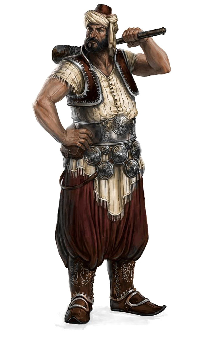 Kadir - The Bombardier Art from Assassin's Creed: Revelations