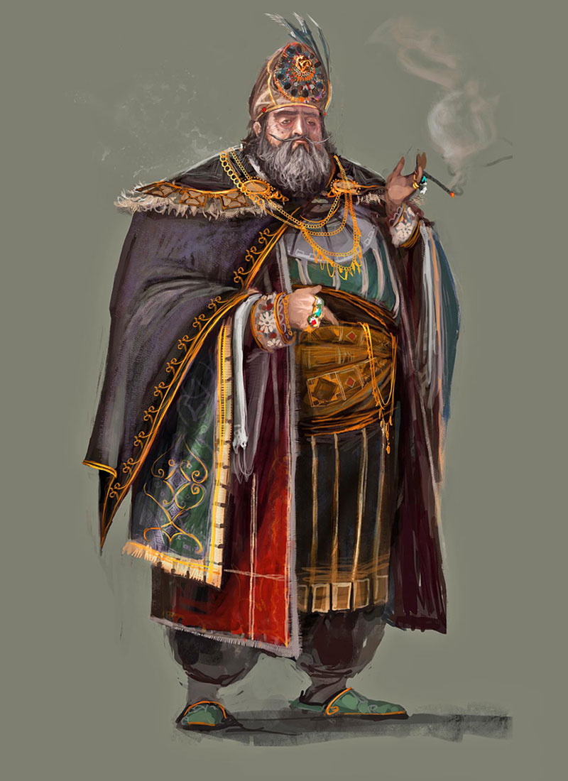 Manuel Palaiologos Art from Assassin's Creed: Revelations