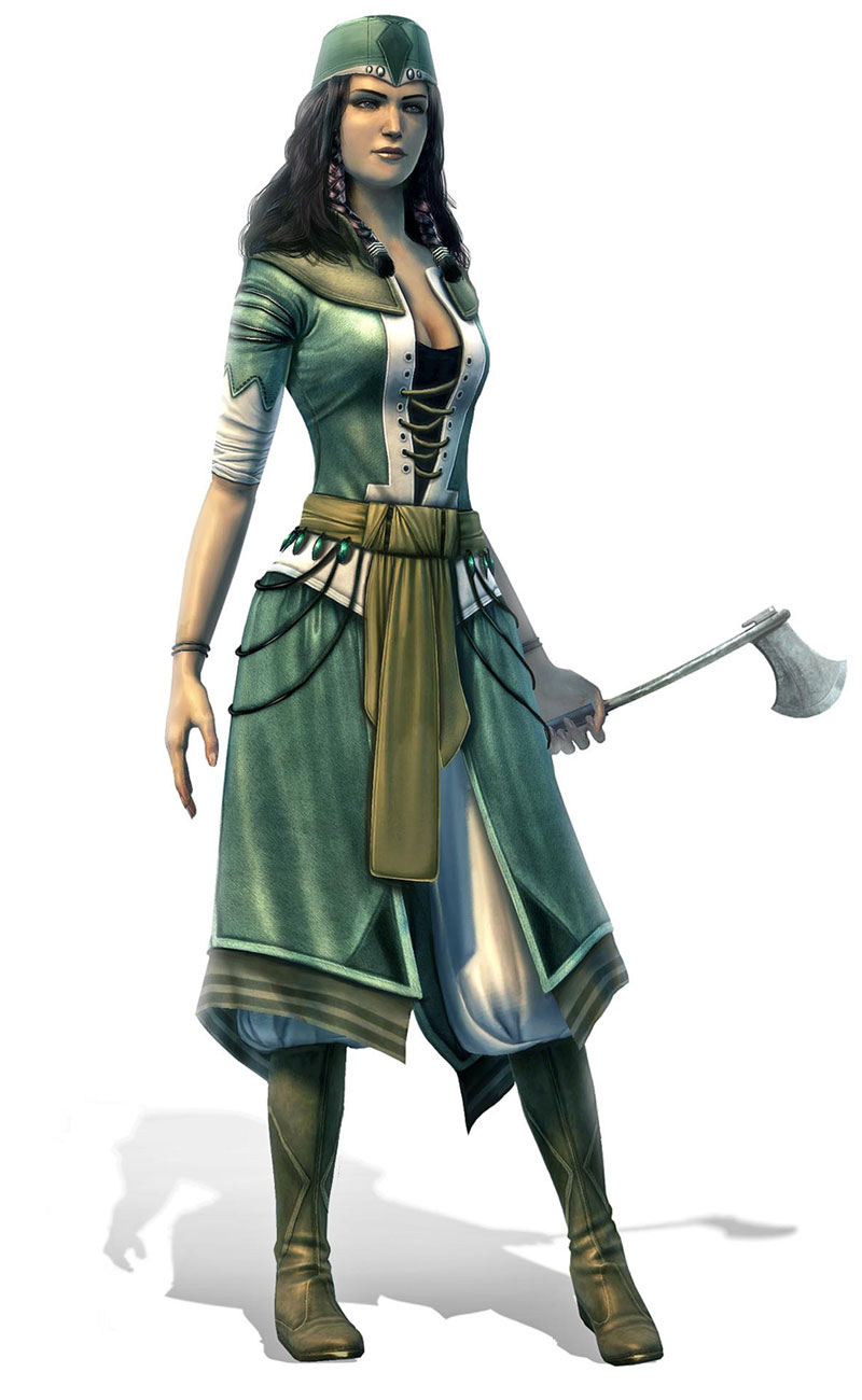 Oksana Razin - The Vanguard Art from Assassin's Creed: Revelations