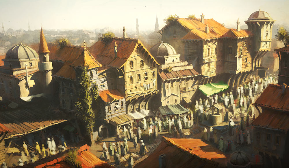 Poor District Housing Art from Assassin's Creed: Revelations