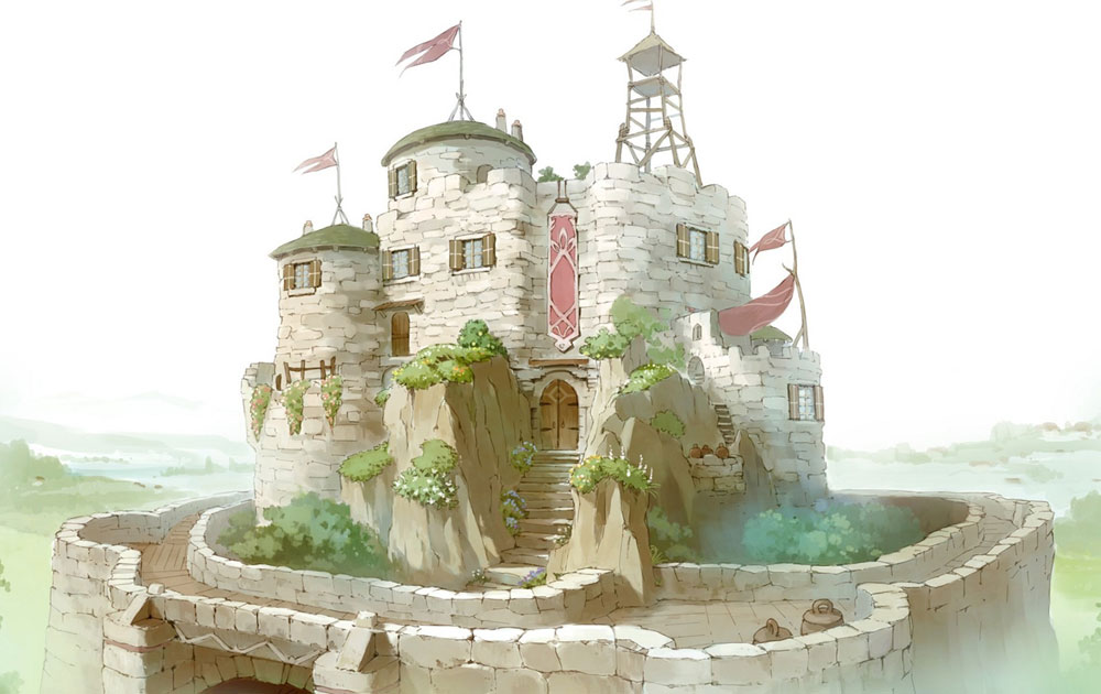 Fortress Art from Atelier Meruru: The Apprentice of Arland