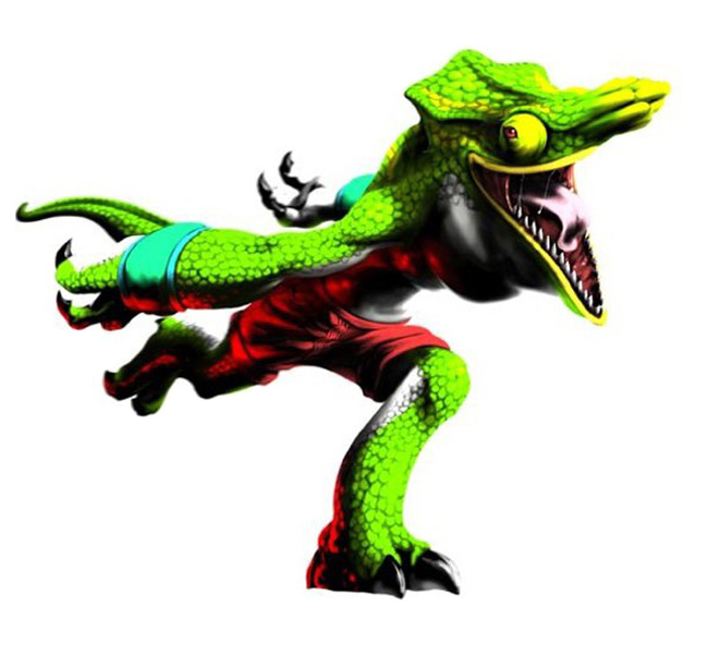 Busuzima - Chameleon Art from Bloody Roar II