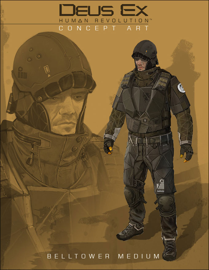 Belltower Medium Art from Deus Ex: Human Revolution