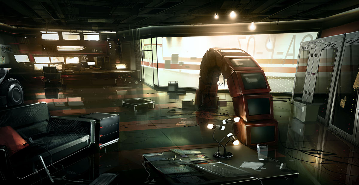 Francis Pritchard's Office Art from Deus Ex: Human Revolution