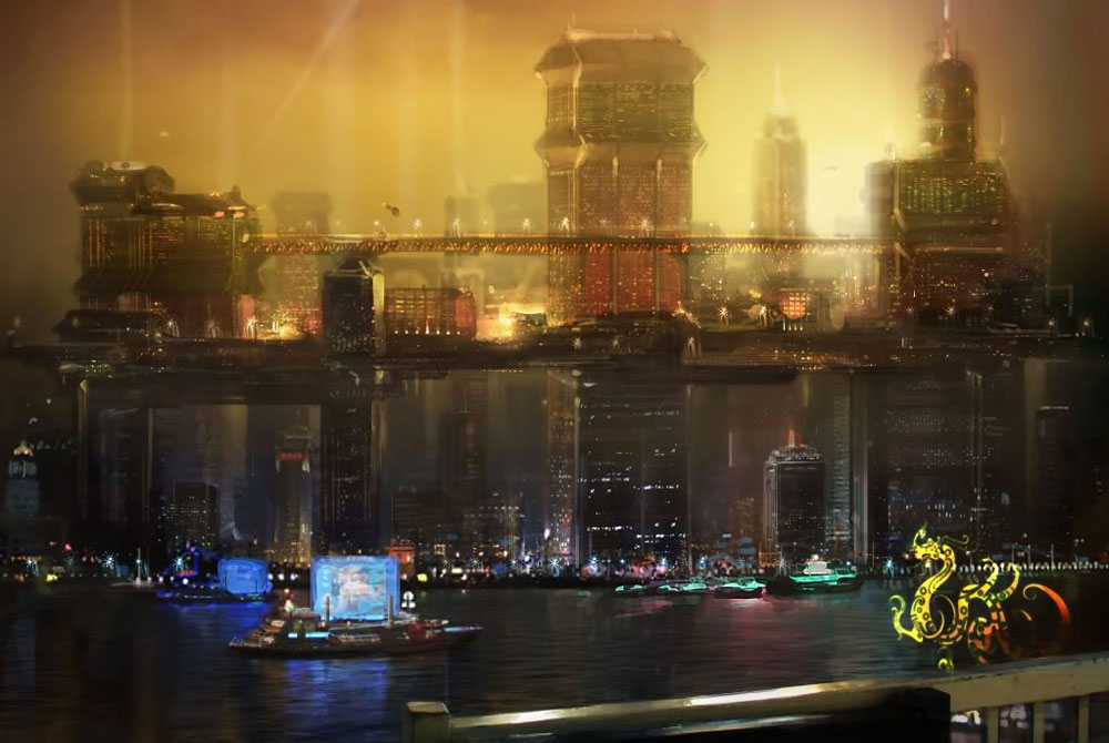 Heng Sha Art from Deus Ex: Human Revolution
