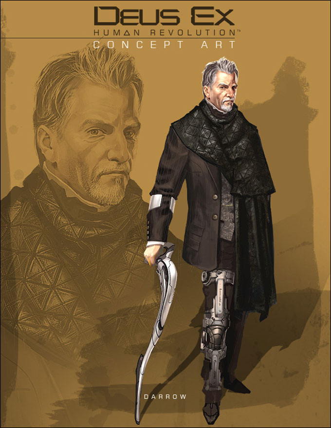 Hugh Darrow Art from Deus Ex: Human Revolution