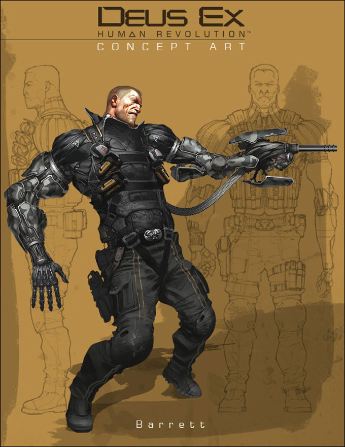 Lawrence Barrett Art from Deus Ex: Human Revolution