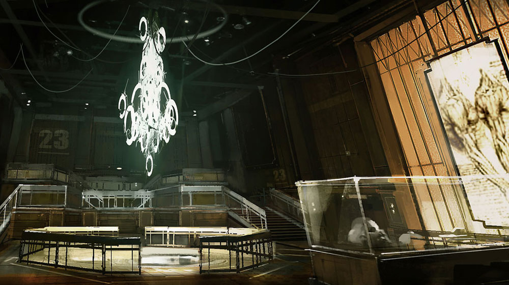 Omega Ranch Lab Art from Deus Ex: Human Revolution