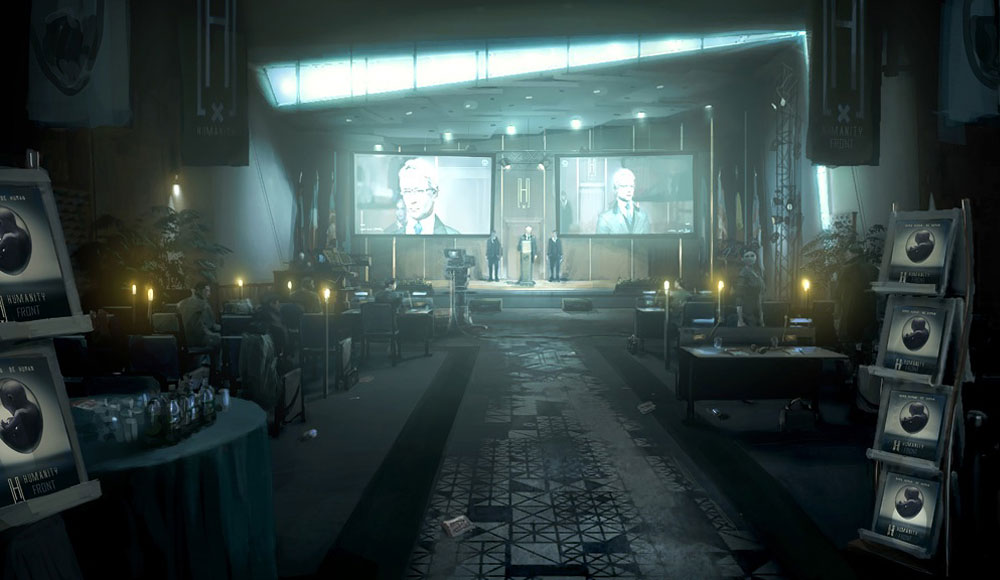 Rally Art from Deus Ex: Human Revolution