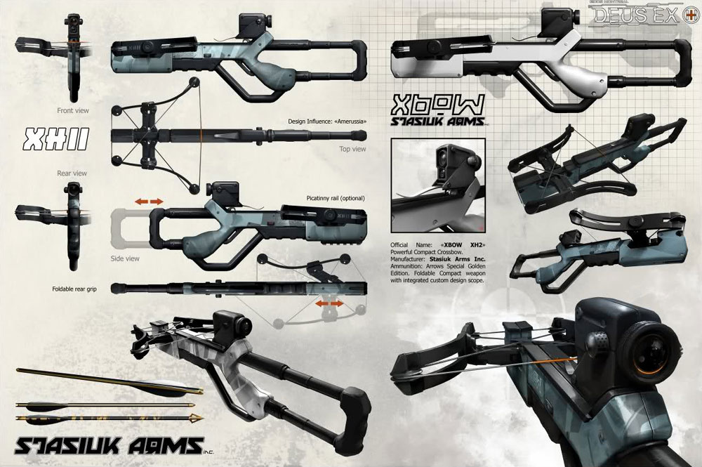 Xbow Art from Deus Ex: Human Revolution