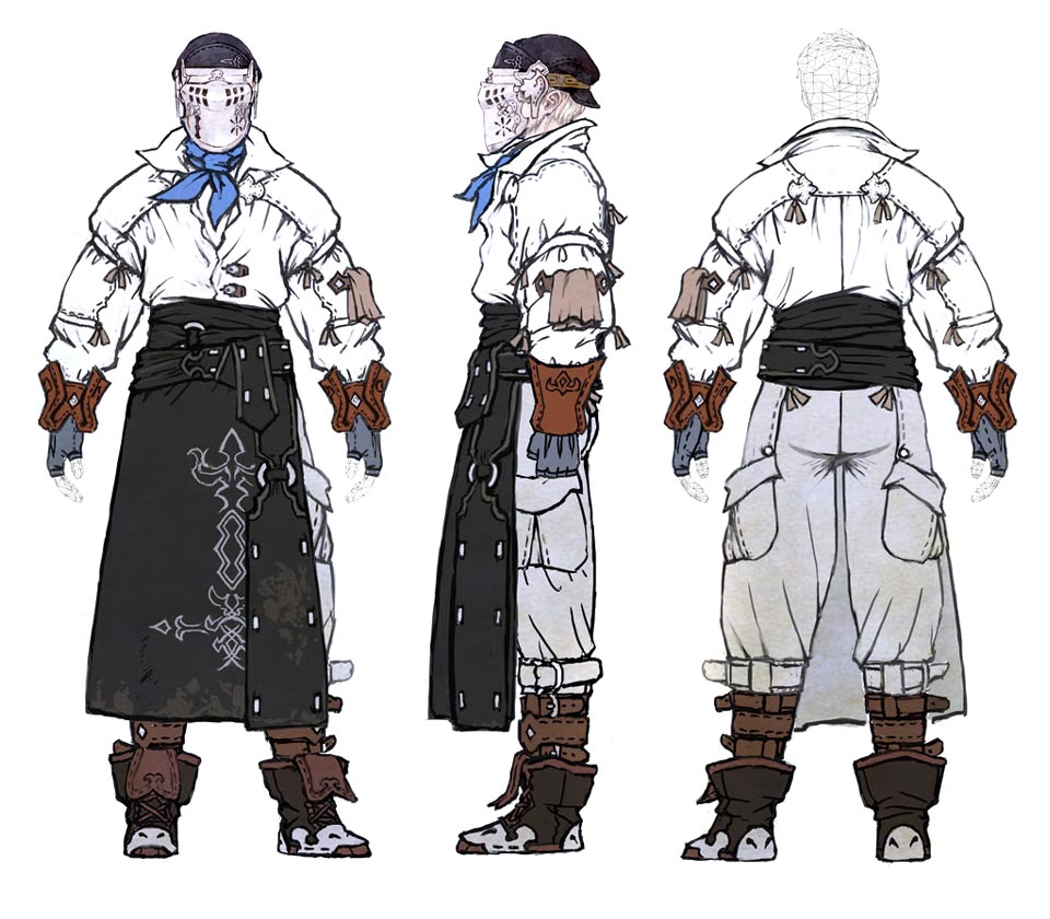 Armorer Equipment Art from Final Fantasy XIV: A Realm Reborn