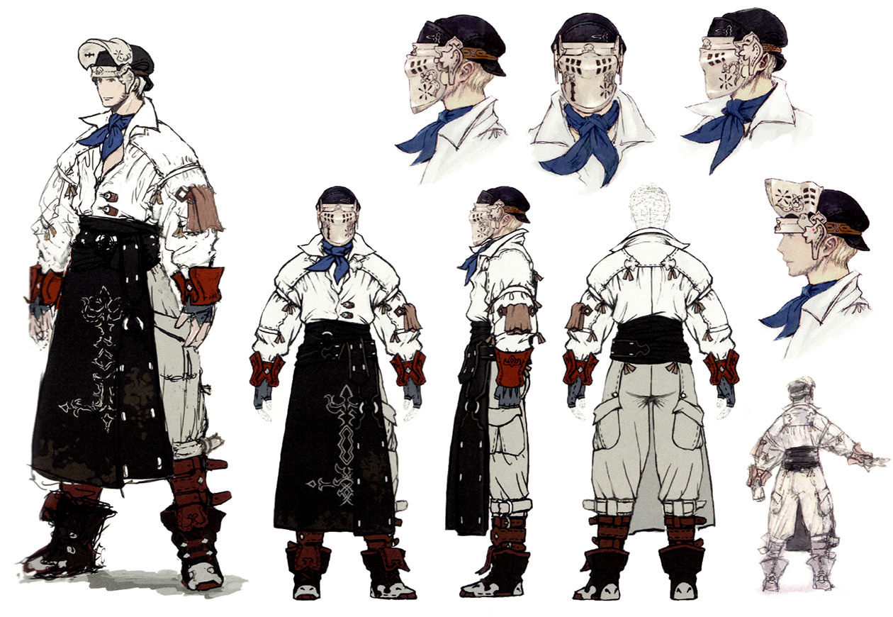 Armorer Art from Final Fantasy XIV: A Realm Reborn