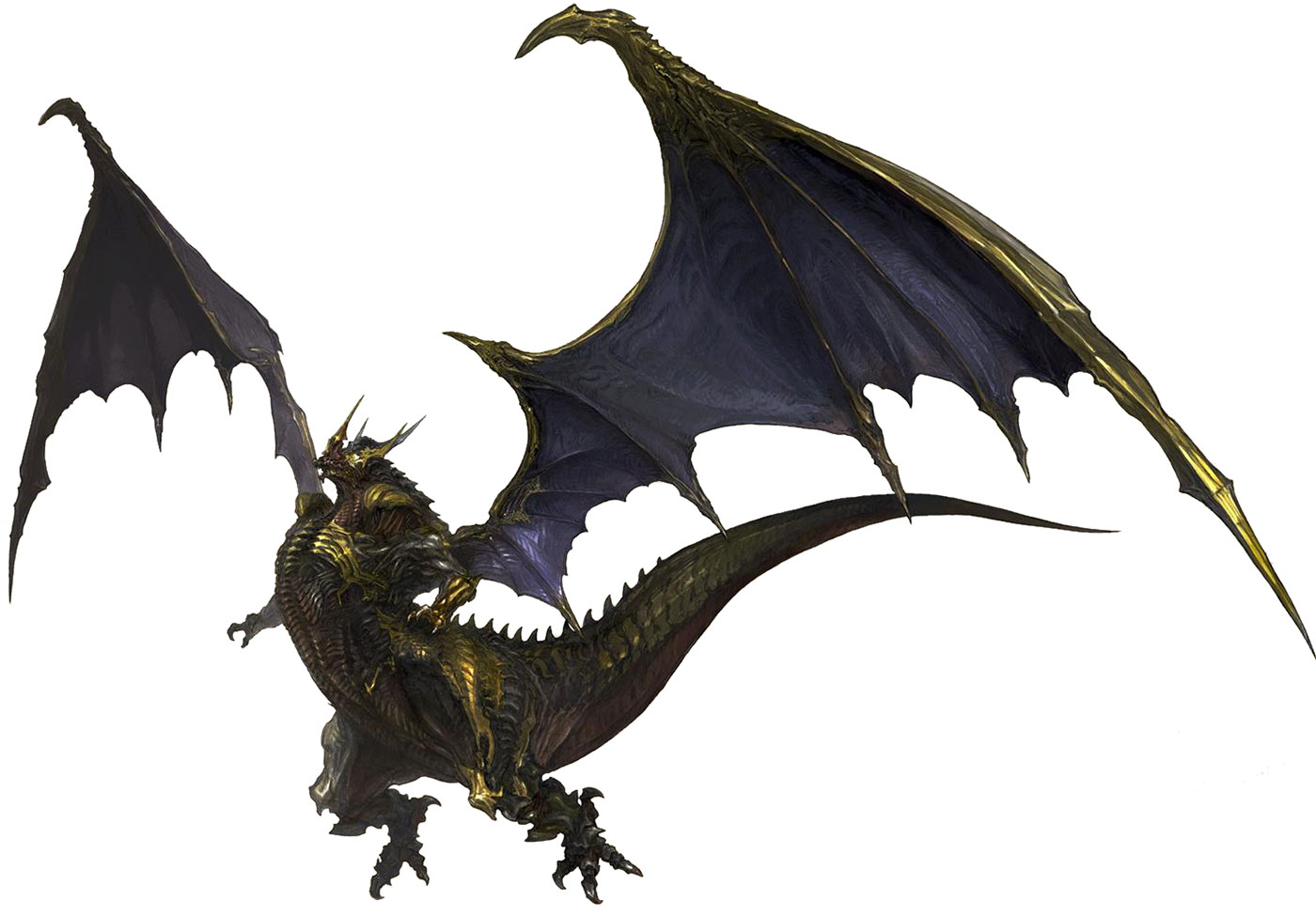 Bahamut Art from Final Fantasy XIV: A Realm Reborn