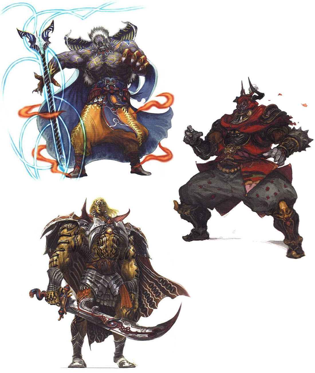 Bosses Art from Final Fantasy XIV: A Realm Reborn