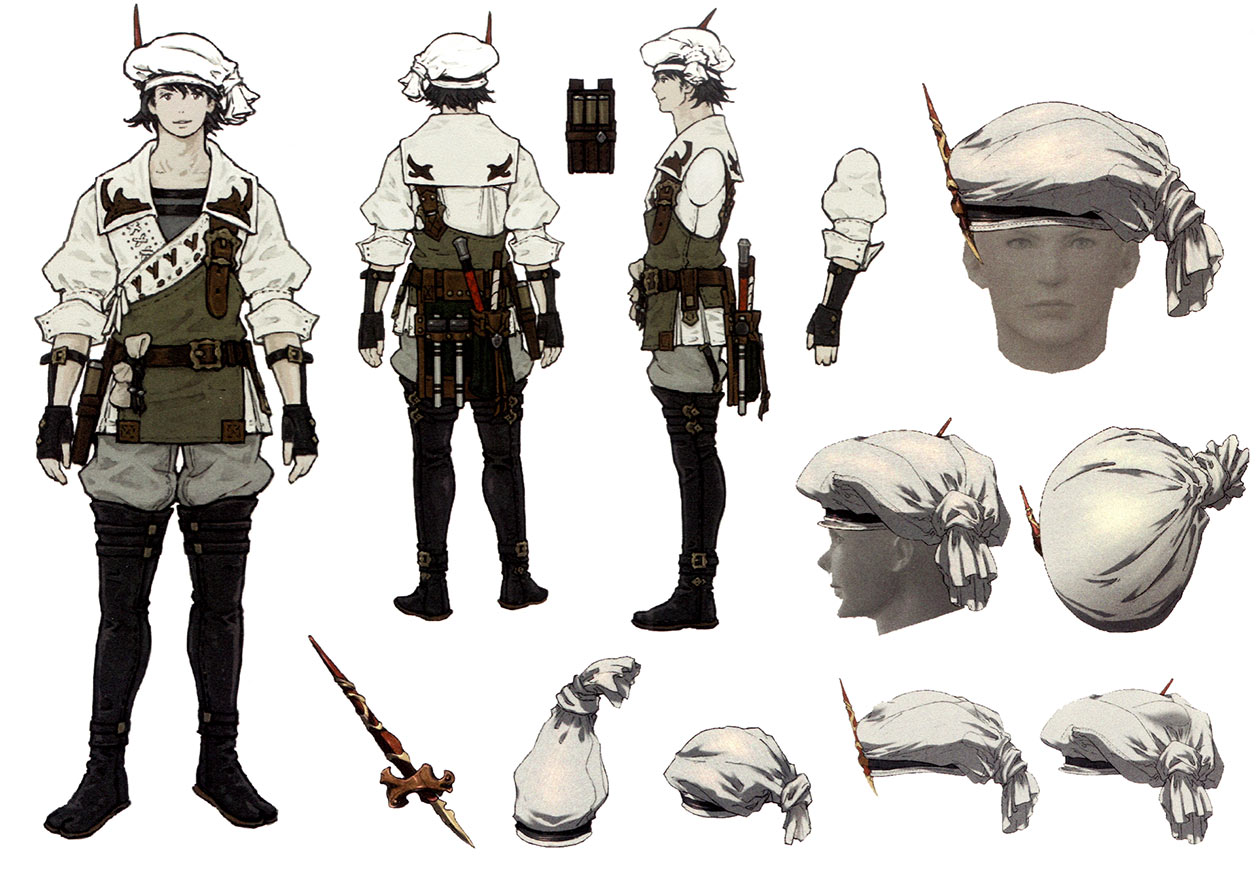 Carpenter Art from Final Fantasy XIV: A Realm Reborn