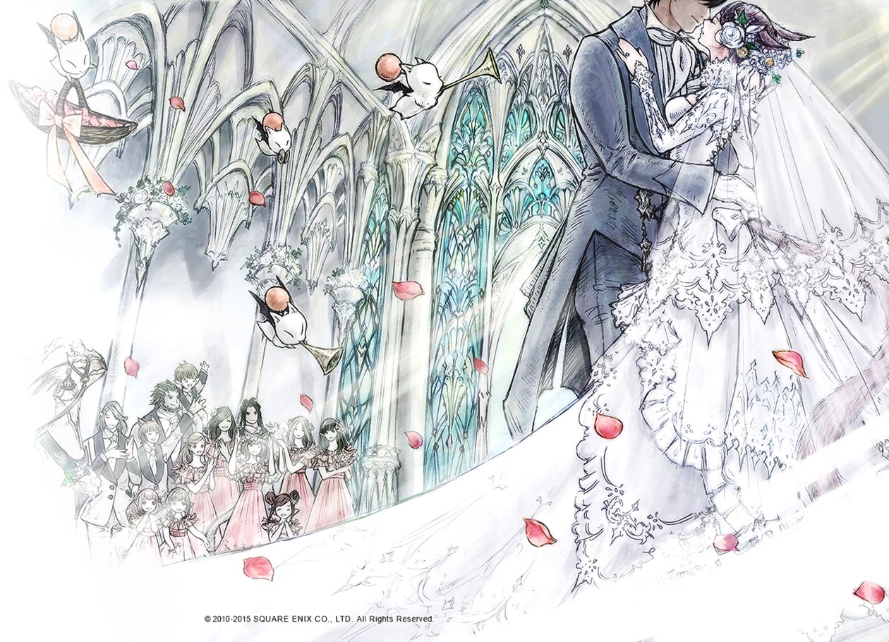 Ceremony of Eternal Bonding Art from Final Fantasy XIV: A Realm Reborn