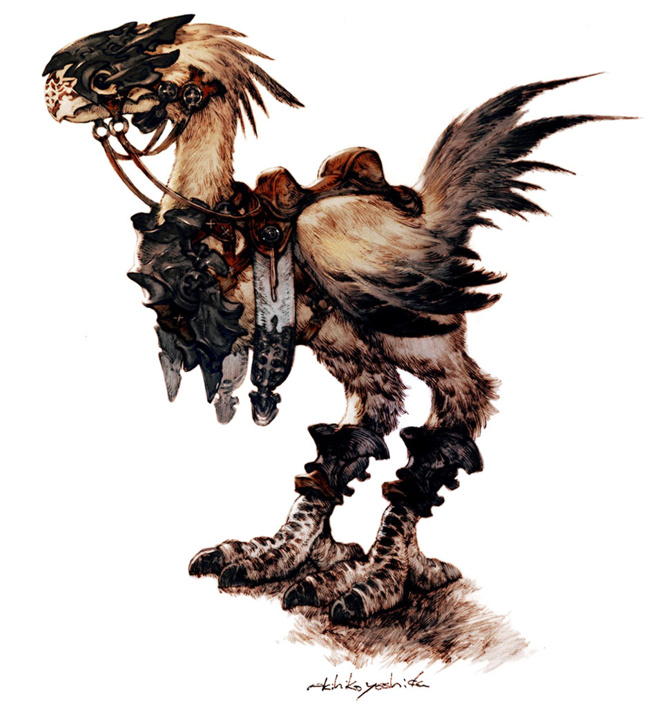 Chocobo Legacy Mount Art from Final Fantasy XIV: A Realm Reborn